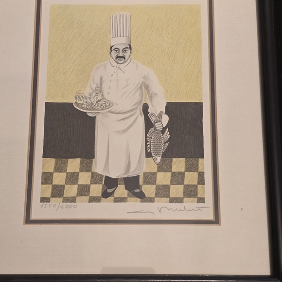 Guy Buffet Signed Prints (2)